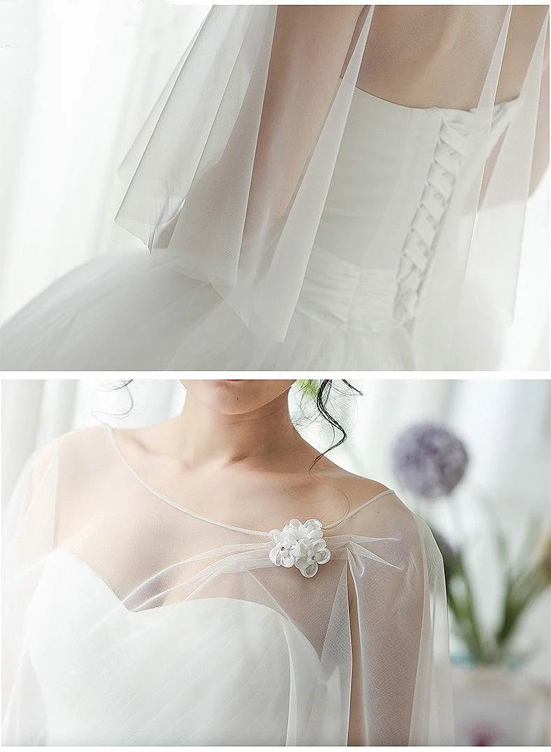 2020 Высококачественная женская свадебная накидка с цветами ручной работы