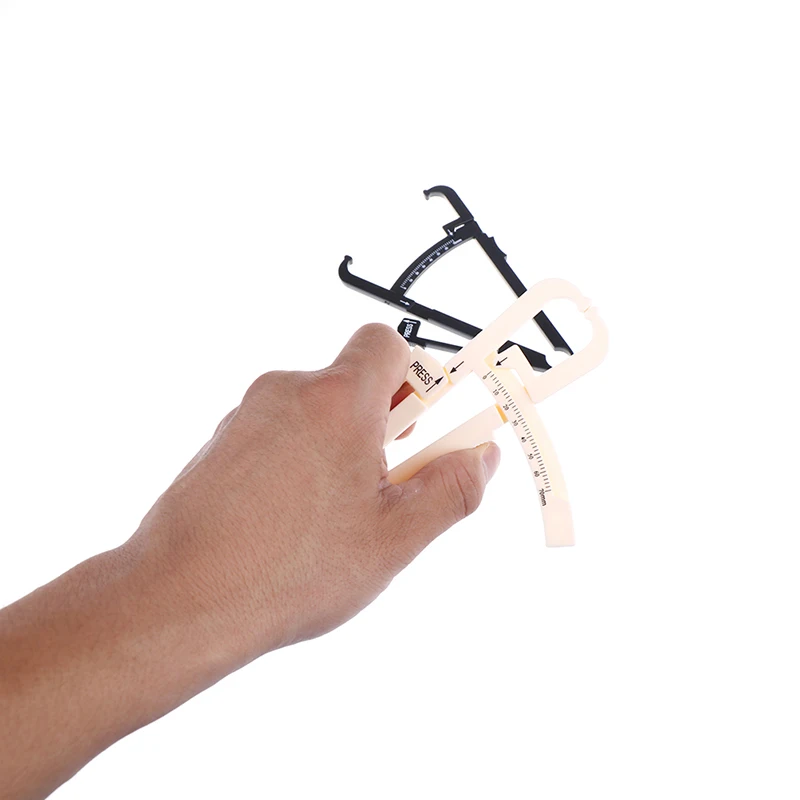 1 шт. Тестер жира для тела анализатор зажим измерения штангенциркуль диаграммы