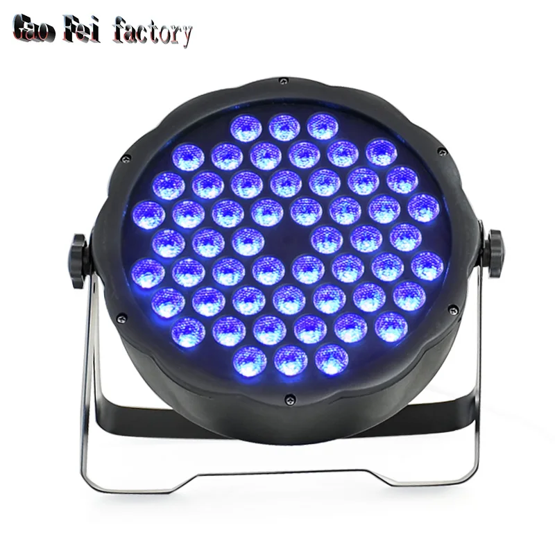 54*3 Вт RGB 3в1 светодиодный par может освещение для студии Клубные вечерние сцены KTV танцевальный бар
