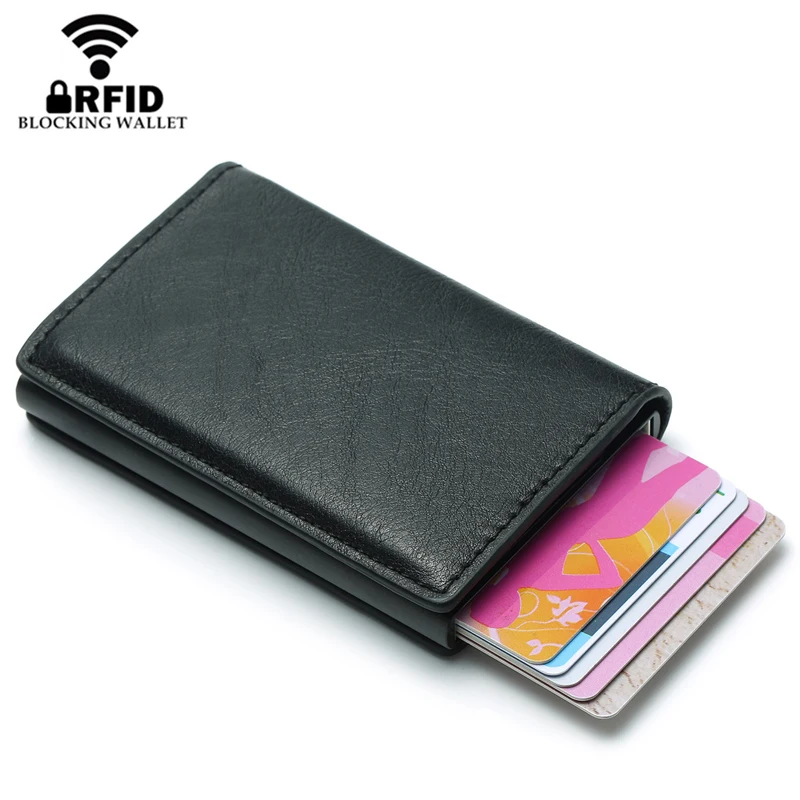 YAMBUTO 2021 RFID кошелек держатель карт унисекс металлический алюминиевый