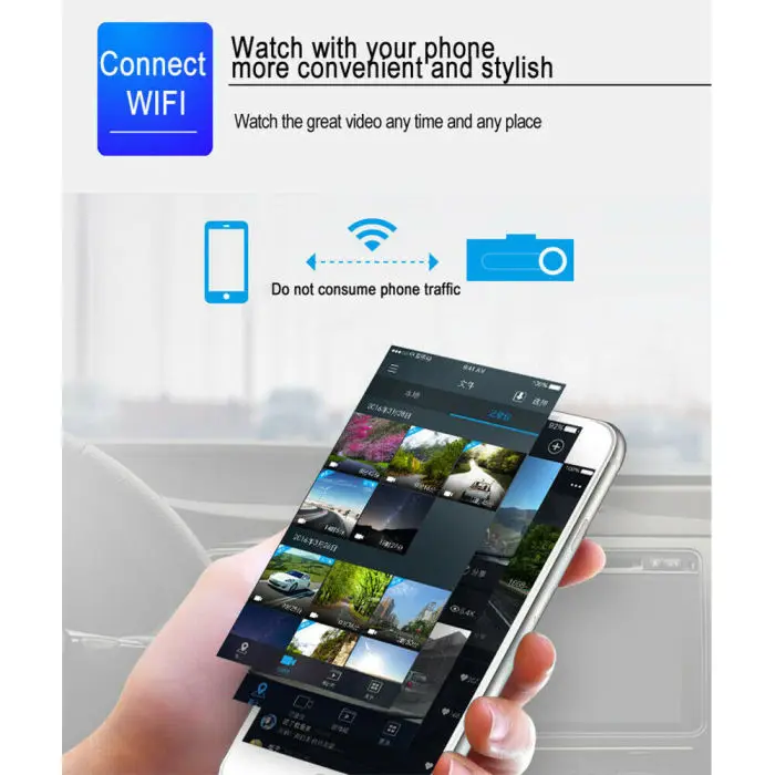 Мини HD 1080P wifi видеорегистратор для автомобиля dvr камера видео рекордер широкий угол g-сенсор детектор движения NJ88