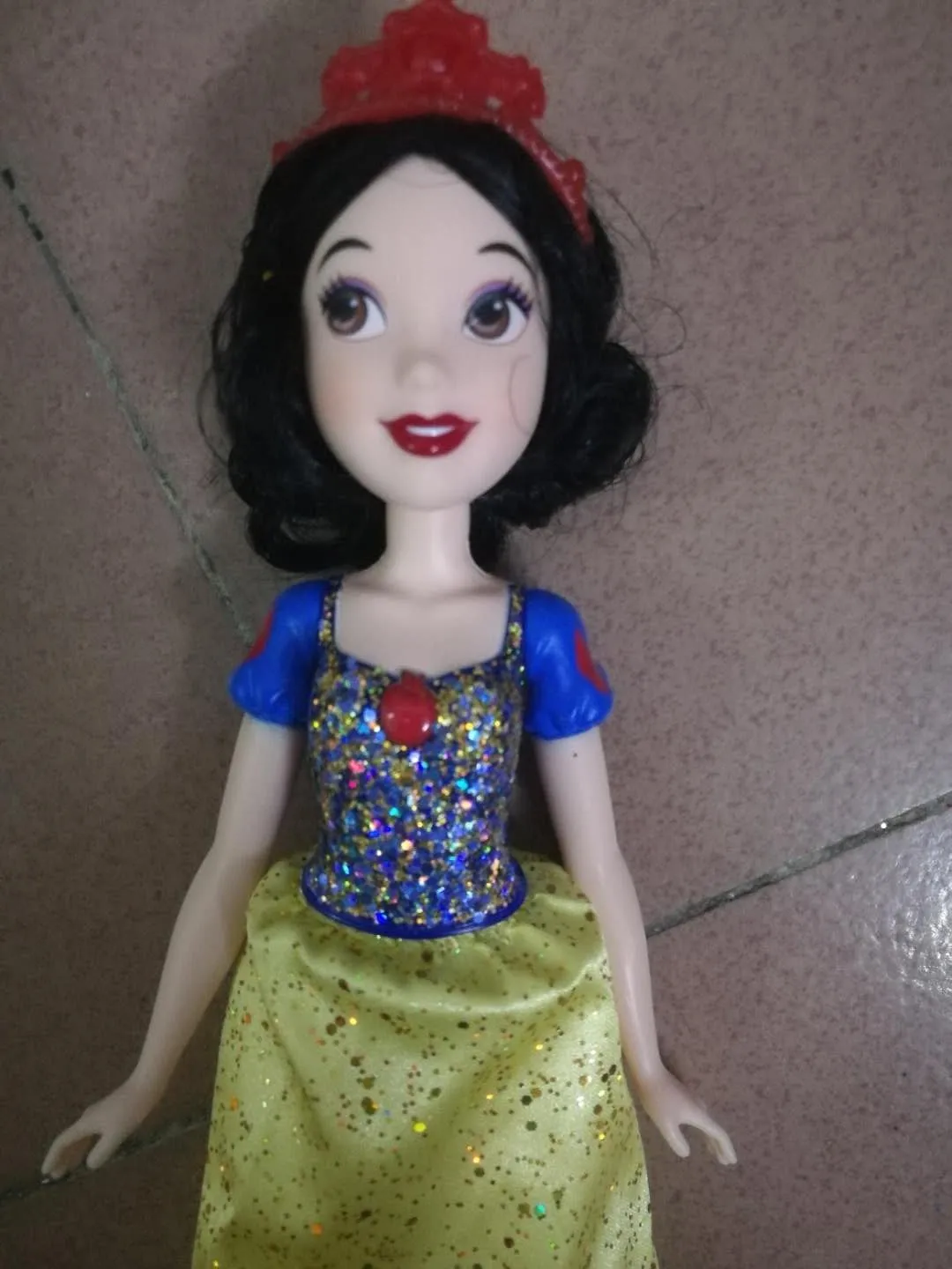 snow white Оригинальные куклы-Рапунцель Принцесса Жасмин кукла Белоснежка Ариэль Белль Рапунцель Игрушки для девочек игрушки bjd куклы - Color: snow white