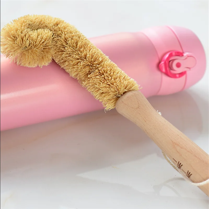 Щетка для кружки в скандинавском стиле с длинной ручкой щетка бутылок кухонная