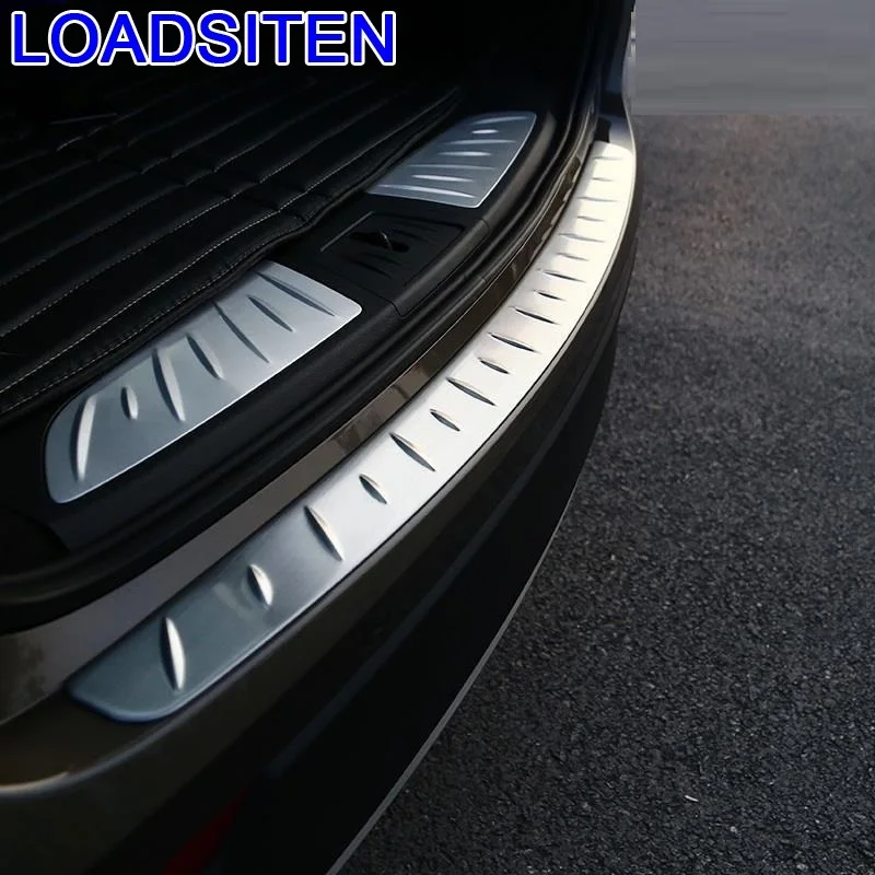 Хромовый Автомобильный багажник задние панели педаль внешняя отделка Авто