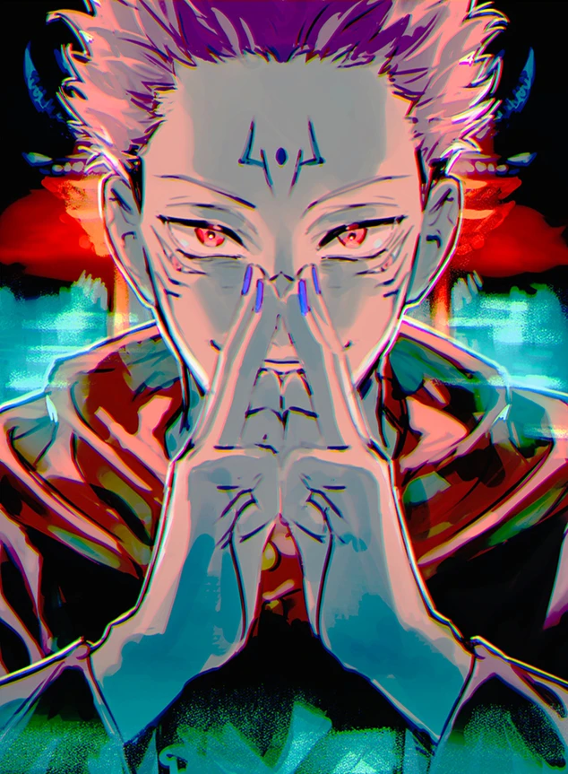 Аниме плакаты Ryomen Sukuna юютсу кайсен Высококачественная Картина на холсте