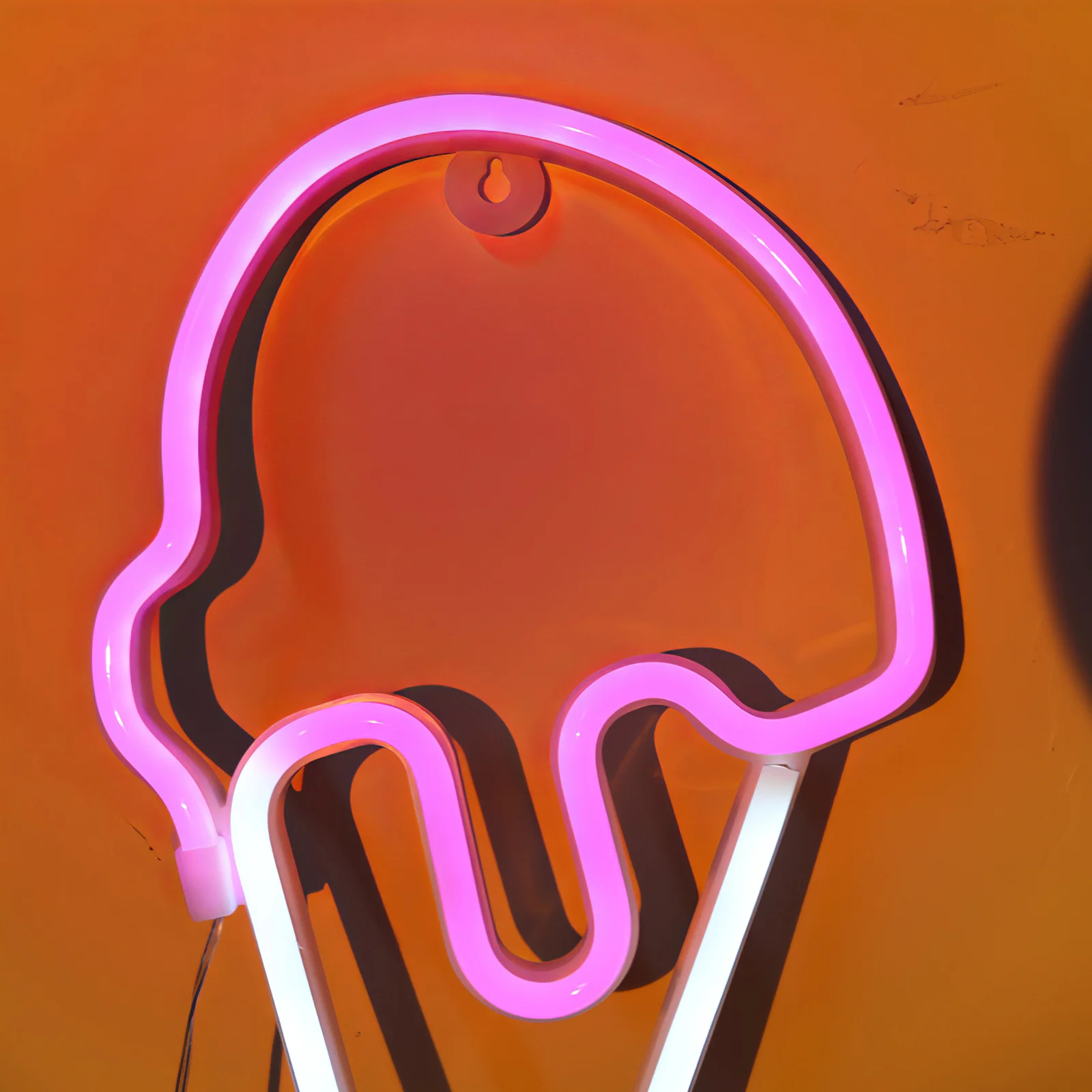 

Ice Cream LED Neon Sign USB Neon Light Wall Decor Kids Baby Room Bedroom Night Lamp Creative Neon Lamp for Home Party Club Bars