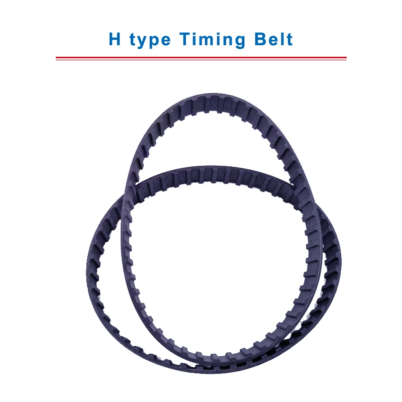 

H type timing belt model-290H/295H/300H/305H/310H/315H/320H/325H trapezoid teeth belt teeth pitch 12.7 mm width 25/30 mm