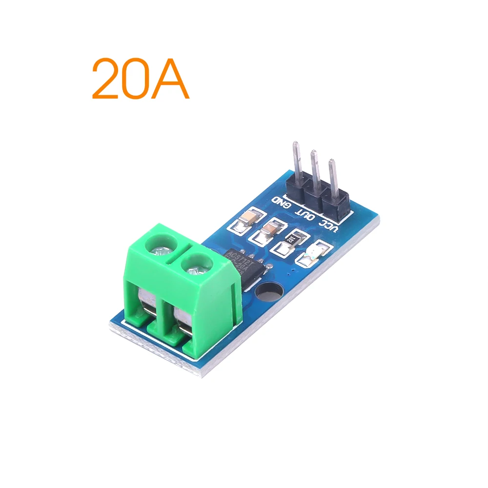 14 мм * 32 1 шт. ACS712-20A Датчик тока Холла ACS712 модульная модель для arduino | Электроника