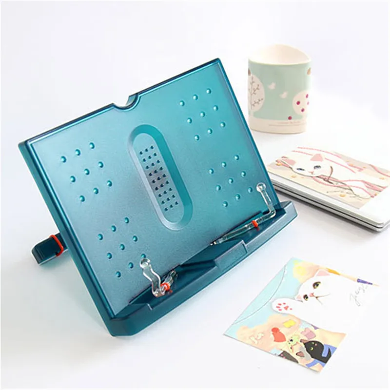 Регулируемая Портативная подставка для документов и книг настольная чтения