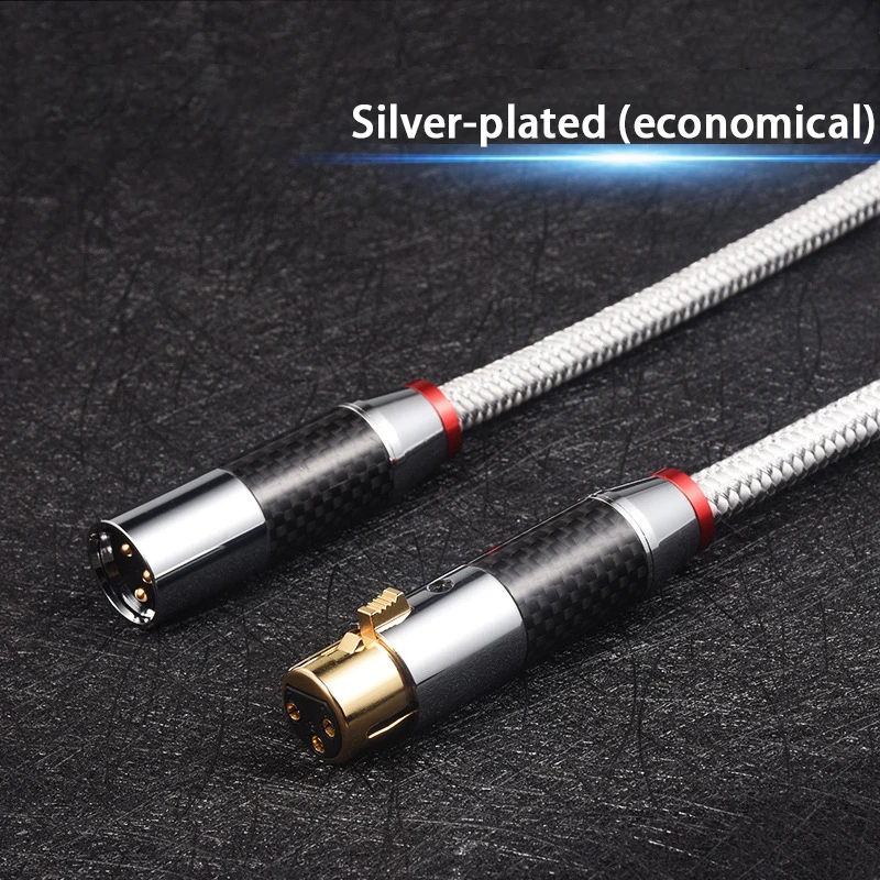 XLR кабель Папа мама M/F 3Pin OFC аудио фольга + Плетеный экранированный для микрофона