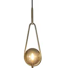 Современные подвесные светильники, светодиодный минималистичный светильник со стеклянными шариками, прикроватная лампа для спальни, ресторана, декор в скандинавском стиле