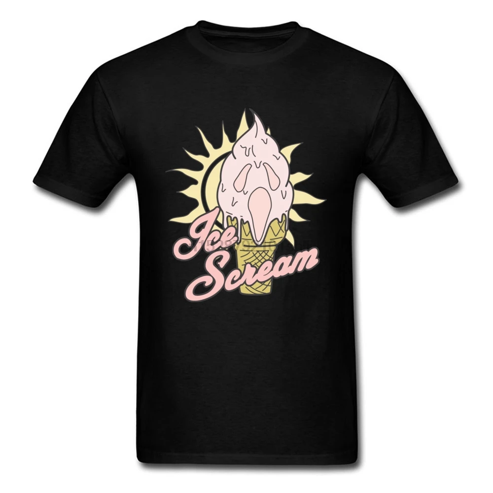 Футболка мужская приталенная с круглым вырезом хлопковая тенниска изображением