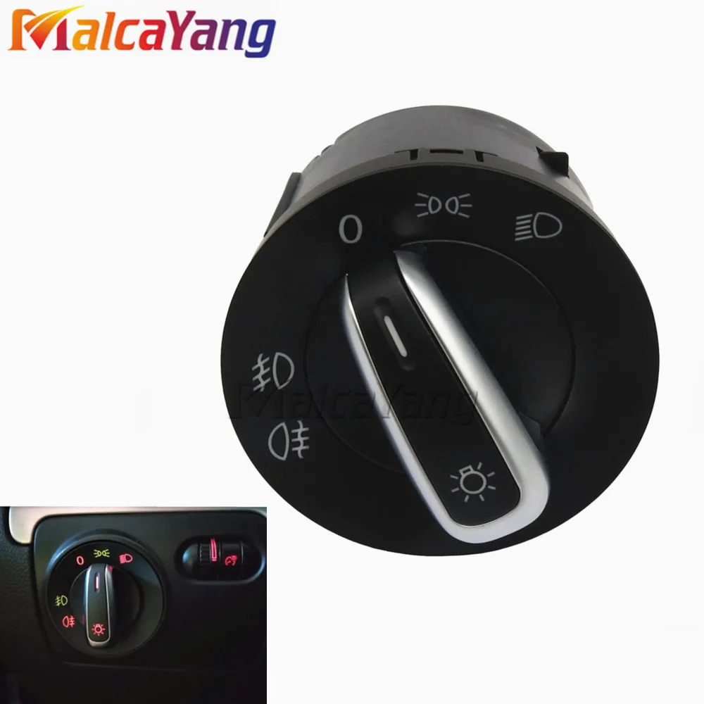 5ND941431A хромированный переключатель управления фар для VW Caddy Tiguan Touran Golf MK6 Jetta MK5 Passat