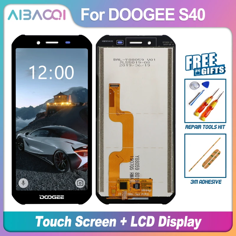 AiBaoQi новый оригинальный 5 дюймовый сенсорный экран + 960x480 ЖК дисплей в сборе Замена