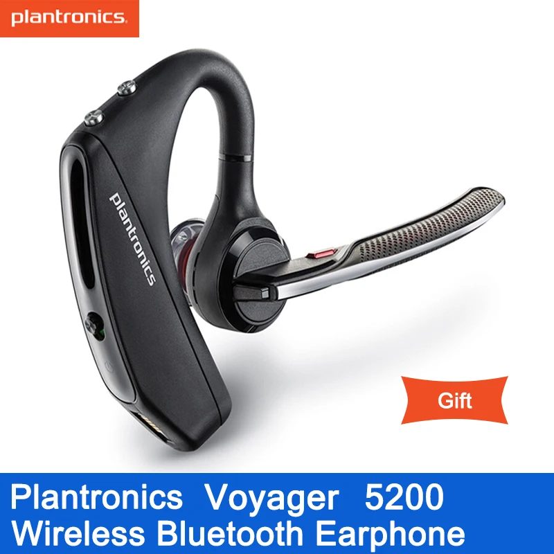 Plantronics Voyager 5200 модная гарнитура в деловом стиле беспроводные гарнитуры Bluetooth с шумоподавлением для samsung Xiaomi
