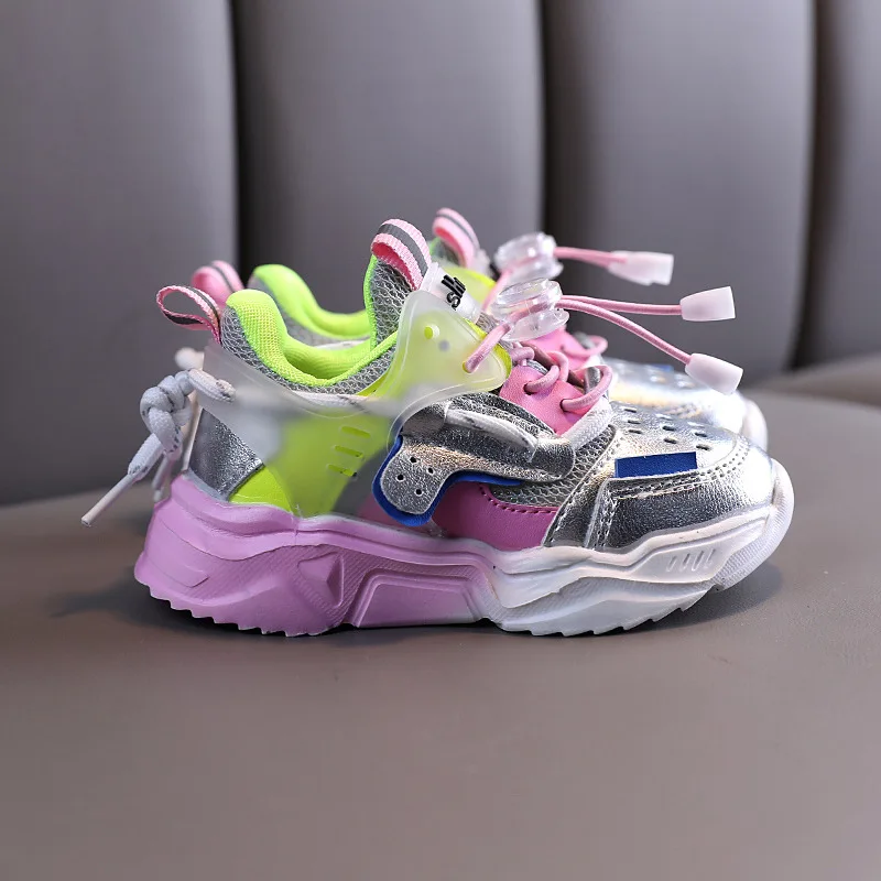 Zapatos informales para beb&eacute;s y ni&ntilde;os, zapatillas antideslizantes de fondo suave, transpirables, a la moda, para exteriores, Oto&ntilde;o, 2020-1