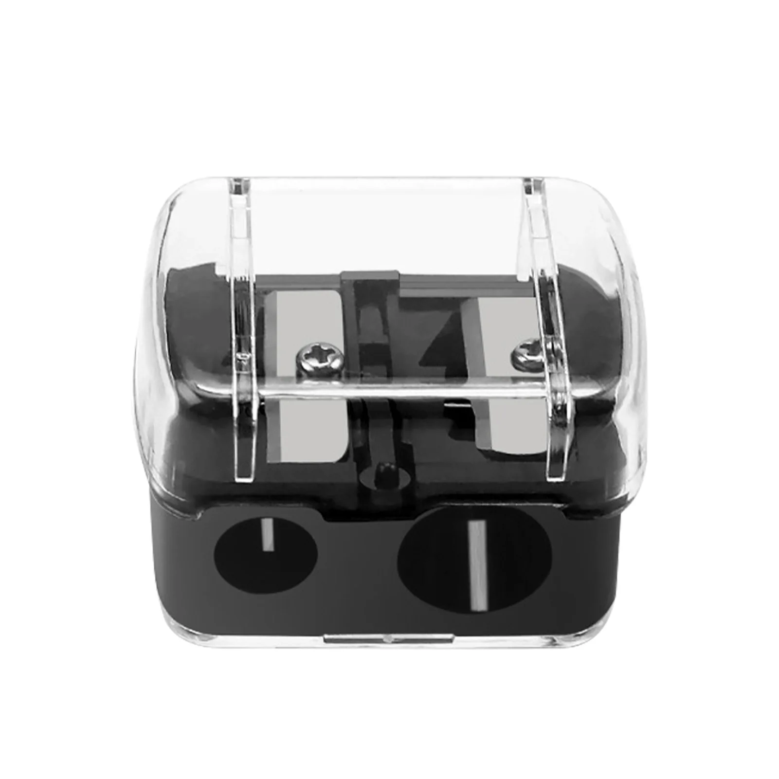 

Ручная мини-точилка для карандашей, легкий в использовании, для школы и офиса, портативный, с крышкой, для детей, быстрая косметика, для класс...