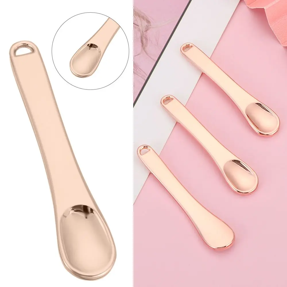 

Facial Cosmetic Beauty Scoop Skincare Makeup Reusable Scoop Metal Cosmetic Mini Spoon