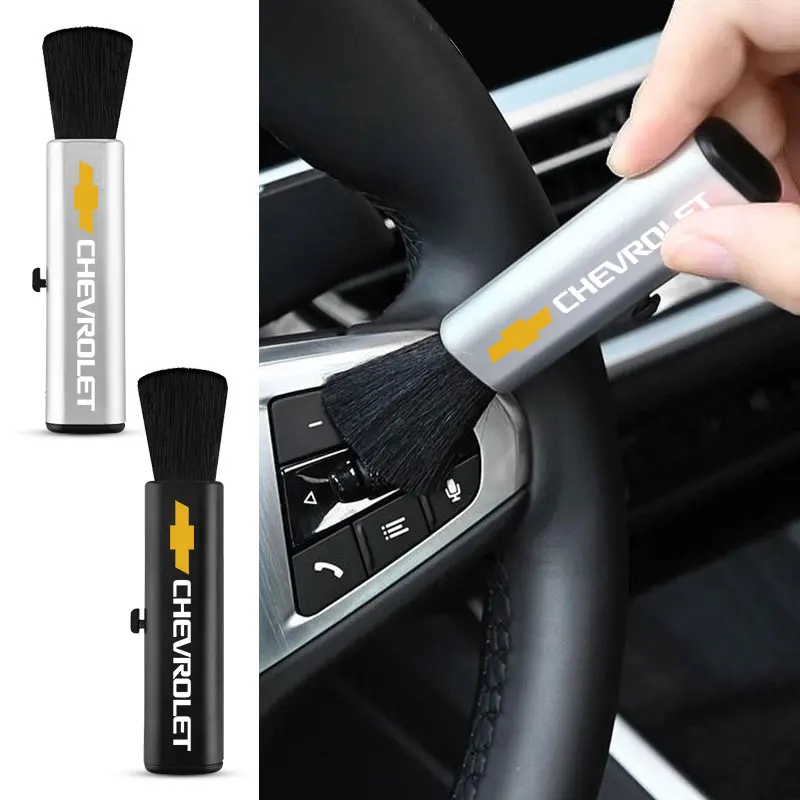 

Выдвижная щетка для кондиционера автомобиля, небольшая мягкая пластиковая щетка для чистки клавиатуры компьютера, для Chevrolet Cruze, Epica, Lova