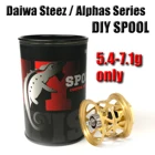 4,8 г светильник 7,1 г легкая катушка для DAIWA STEEZ SV100103 Alphas Air TWZILLON SV 1016 RYOGA 1016 T3 BFS Рыболовная катушка