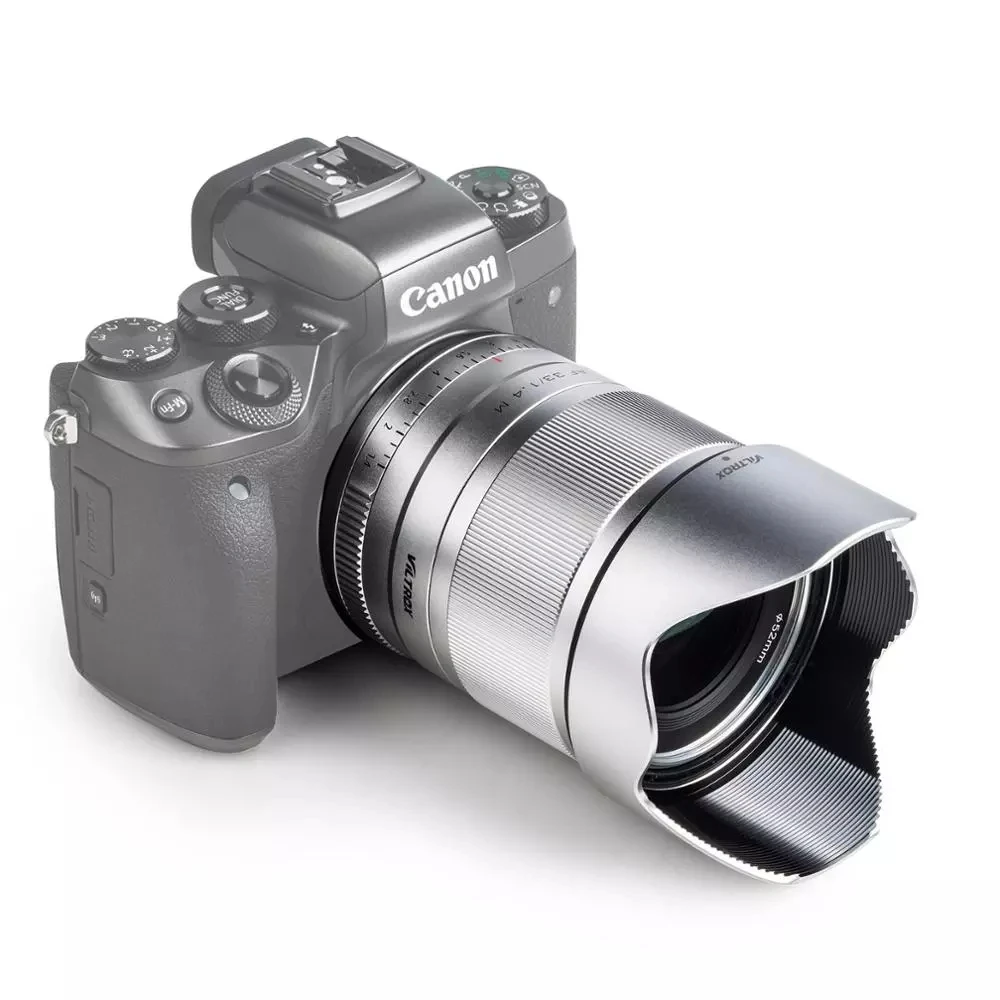 Viltrox 33 мм f1.4 STM EF-M крепление Авто фокус APS-C Prime объектив для камер Canon EOS M M5 M6 Mark II M100