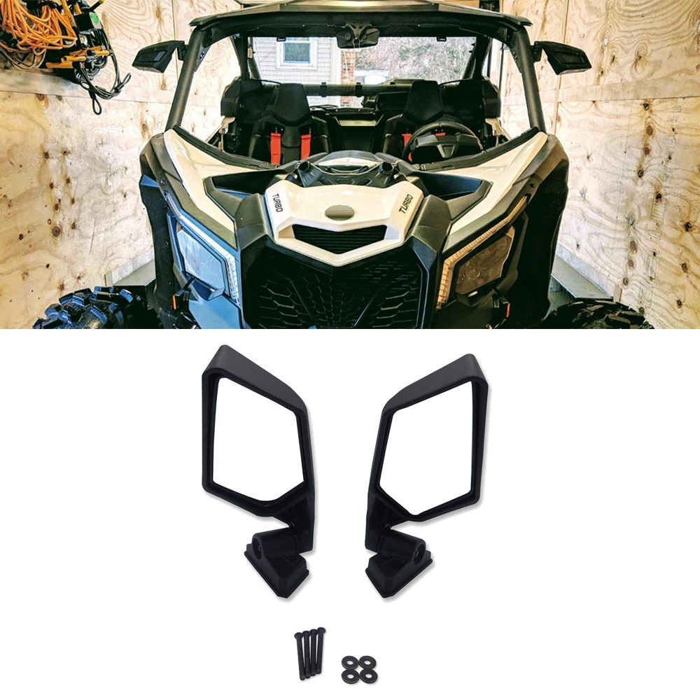 Боковые зеркала заднего вида для гонок 2017 2019 Can Am Maverick X3 xrs xds max|Детали и аксессуары