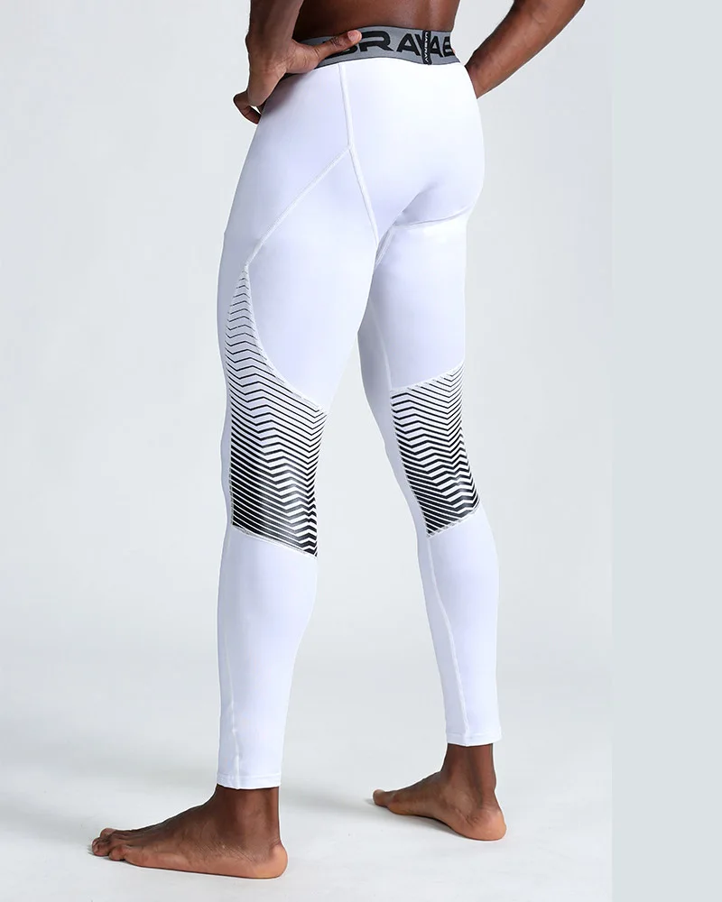 Uabrav мужские компрессионные штаны для кожи быстросохнущие спортивные Леггинсы