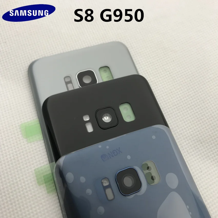 samsung Galaxy s8 edge G950 G950F полный корпус крышка батареи заднее стекло+ Переднее Сенсорное стекло запасные части инструменты