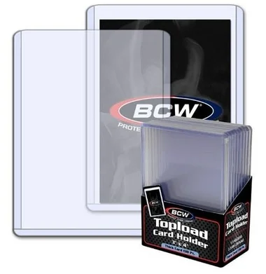 BCW Высокое качество прозрачная для коллекций держатель карт Подходит Yugioh WS
