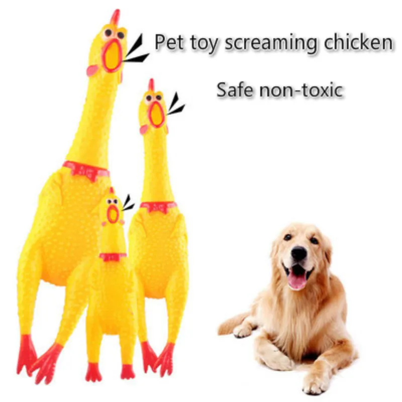 Визжащая курица игрушка со звуком устройство для декомпрессии пищащая @ 03 | Дом и