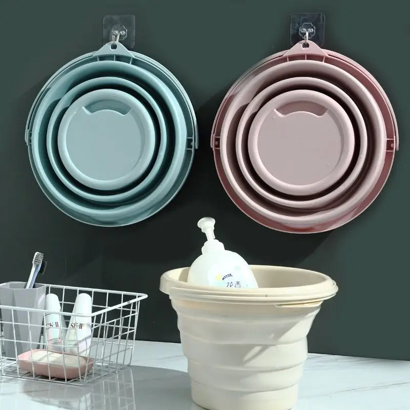 Портативное складное ведро тряпка для раковины туризма походов рыбалки акции