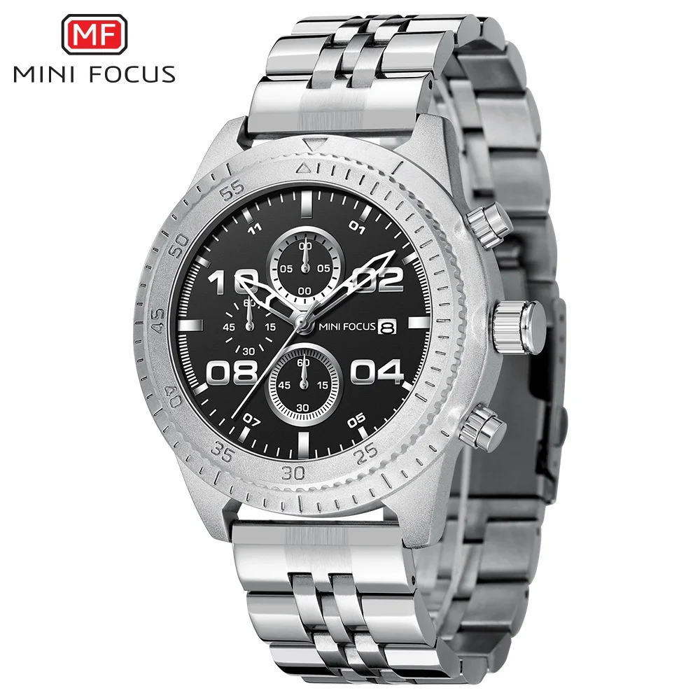 Часы мужские наручные MINIFOCUS MF0230G.02 роскошные Брендовые спортивные кварцевые |