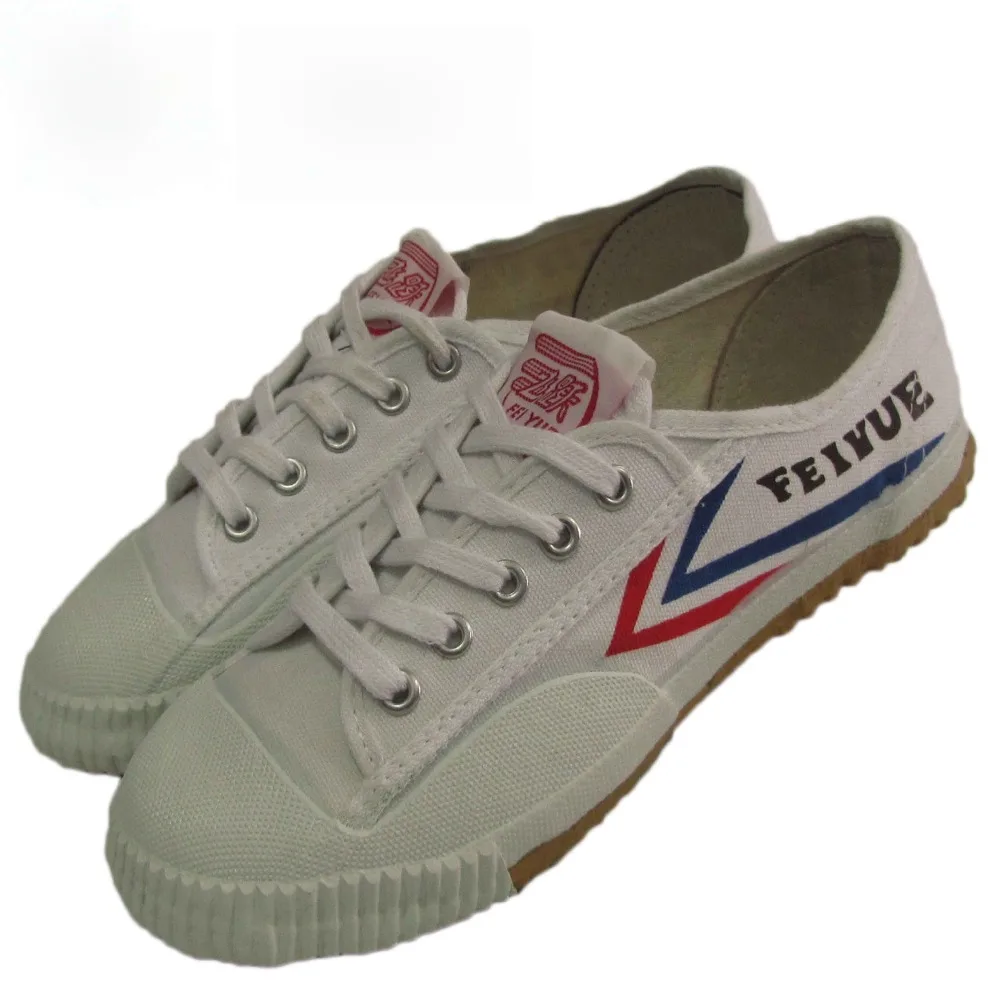 Детские кунг-фу Feiyue обувь Боевые искусства Тай Чи тхэквондо ушу обувь для карате спортивные тренировочные кроссовки белые