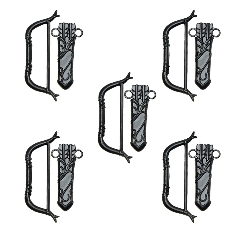 5pcs/mediaeval times military weapons sword spears Pistol Soldier for 4cm mini dolls MOC building blocks toys children - купить по