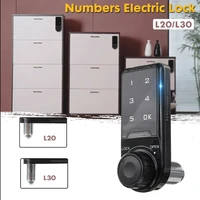 number electronic cabinet lock press keypad password access lock digital security cabinet coded locker for access control system