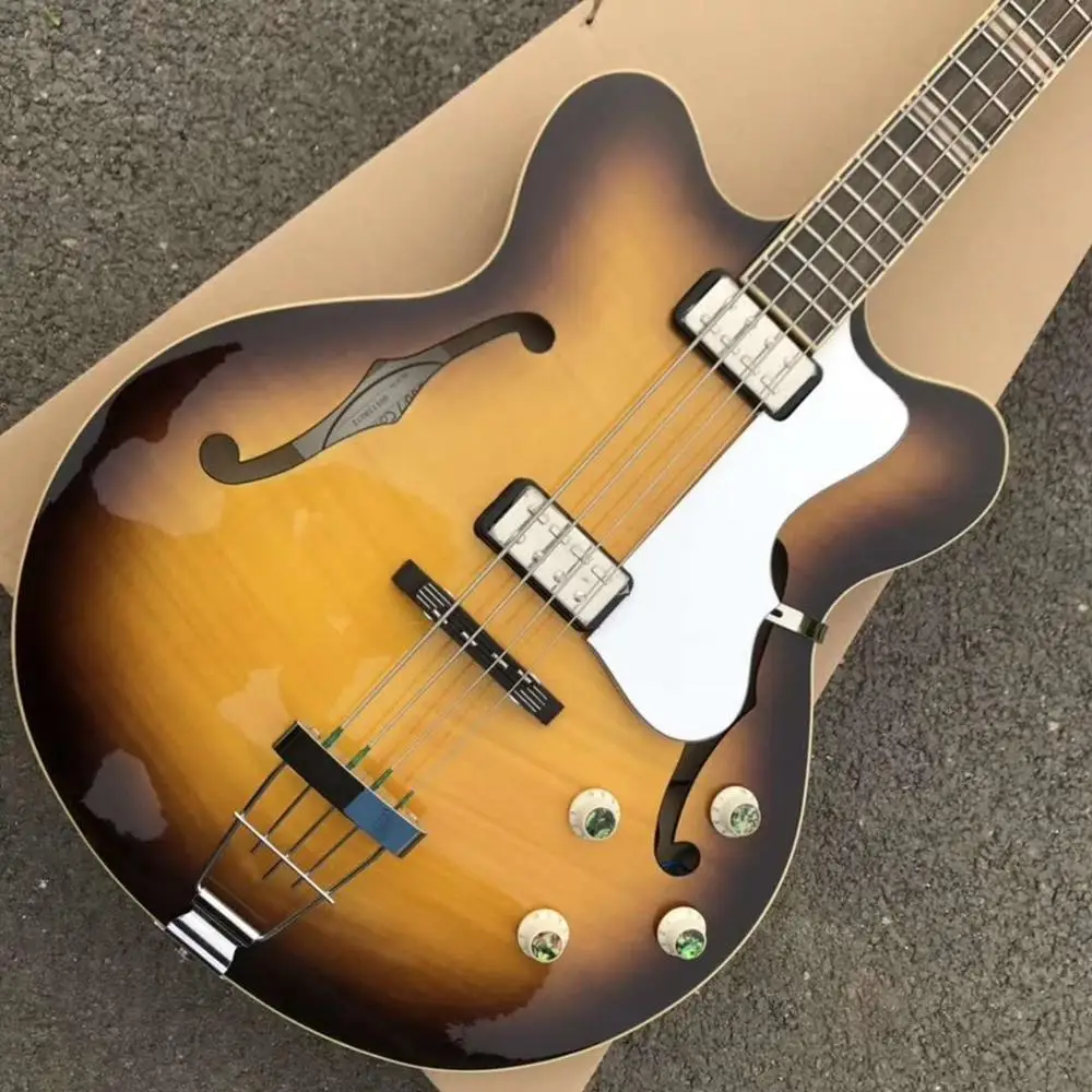

Horfner model,thin body 4 strings Bass, HTC-500/7 electric guitar,GOOD QUALITY imported hardware,free shipping