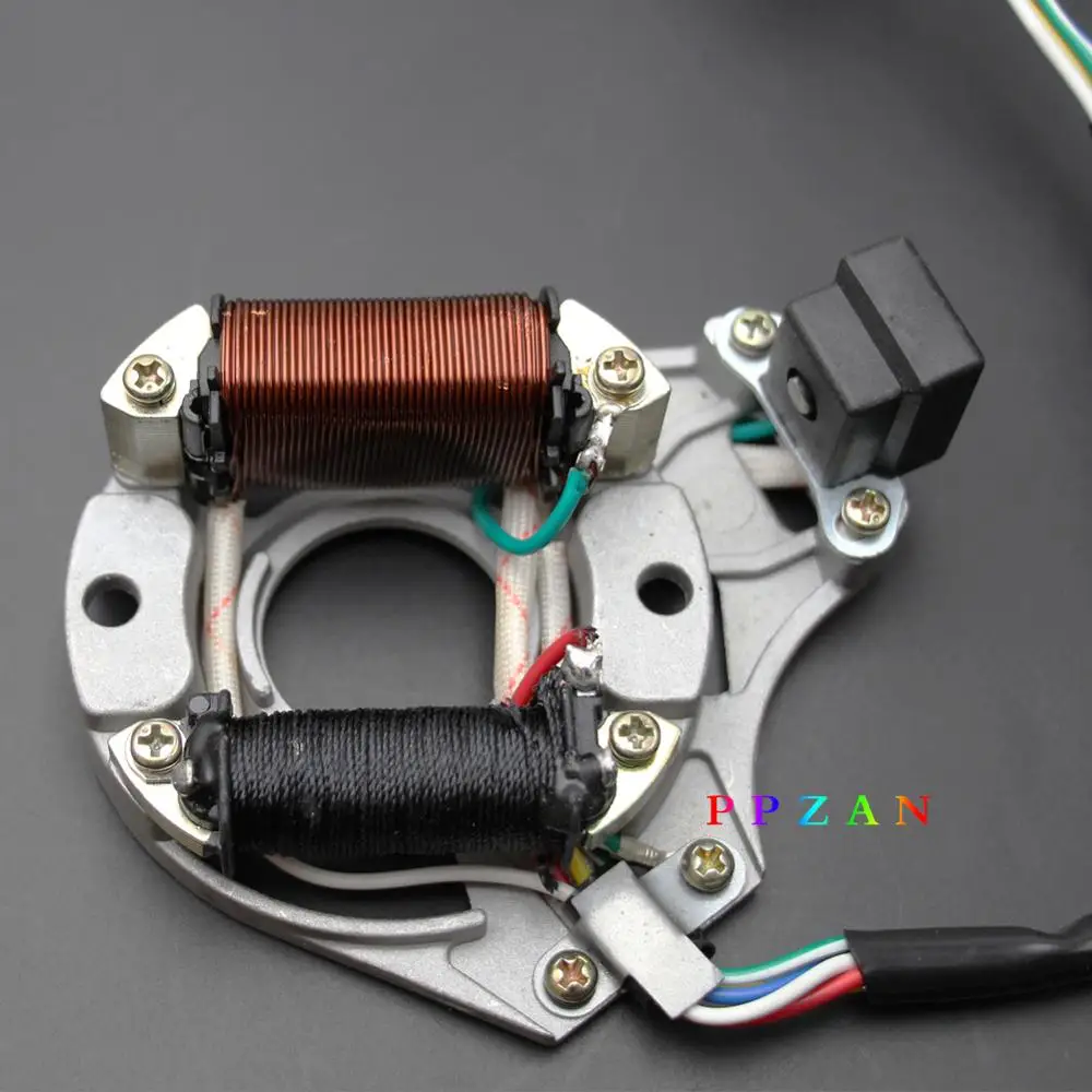 Статор зажигания Магнето Пластина генератор для 50cc 70cc 90cc 110cc 125cc китайский ATV Quad
