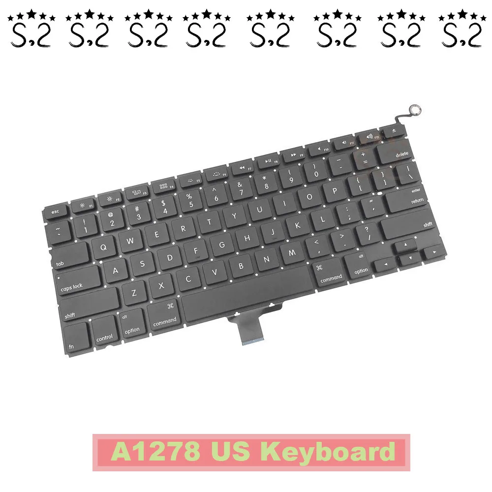 

Новая клавиатура для Macbook Pro 13,3 "A1278 US Keyboard 2009-2012 года