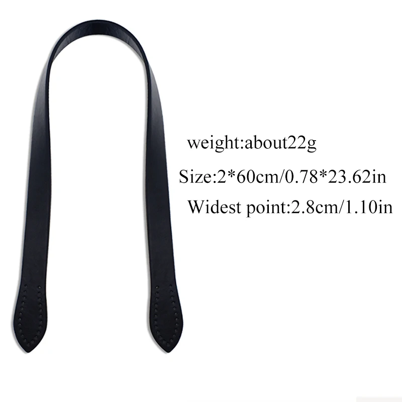 

2Pc 32-60cm Bag Belt Detachable PU Leather Handle Women Shoulder Bag Strap DIY Replacement Accessories Handbag Handle Strap Band
