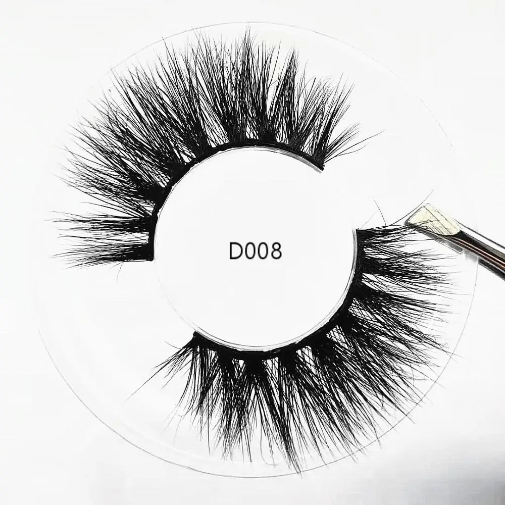 Искусственные ресницы 3D норковые ручной работы натуральные многоразовые