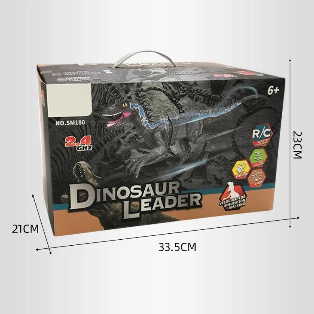 

Baby Toys Children Dinosaur Pet Walking Tyrannosaurus Animal Model Color Light Sounds Children Gift Remote Control Toys
