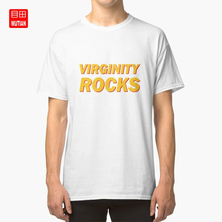 Футболка virgity Rocks девственница подростки смешные Кляпы цитата оригинал
