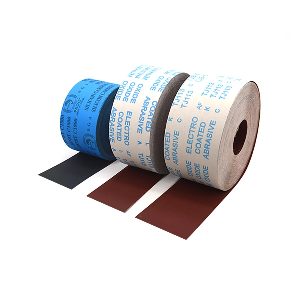 

4" 100mm Wide Aluminum Oxide Emery Cloth Roll Sandpaper 60-1000 Grit - 1 Meter