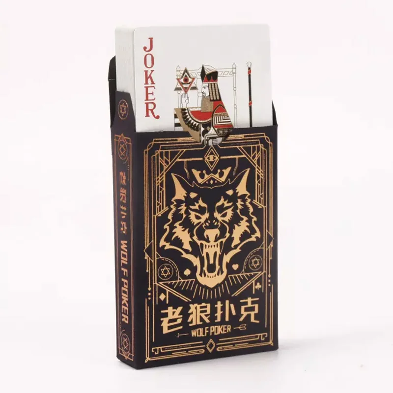 Игральные карты Youpin Wolf настольные игры в покер водостойкие вечерние игровые для