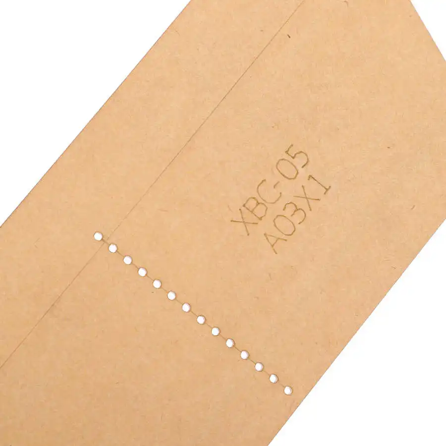 Кожевенное ремесло инструмент кожаные инструменты акриловый Бумажник шаблон прозрачный ручной DIY