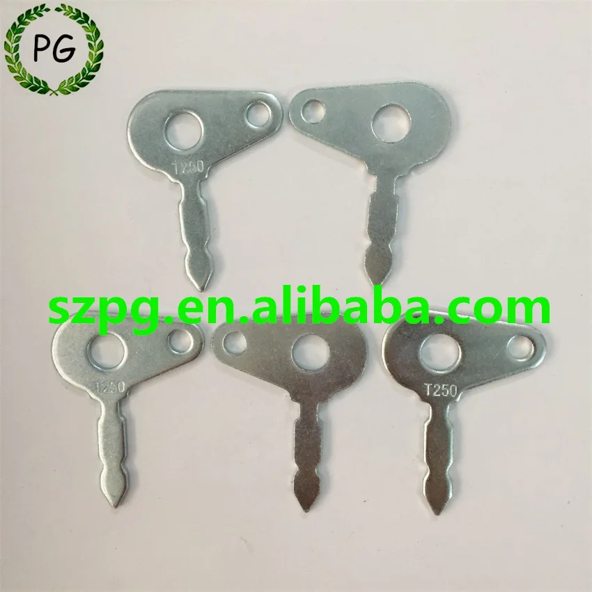 

5PCS T250 Ignition Key For Lucas Nesan Bosch Ford JCB Agco New Holland Excavator Tractor