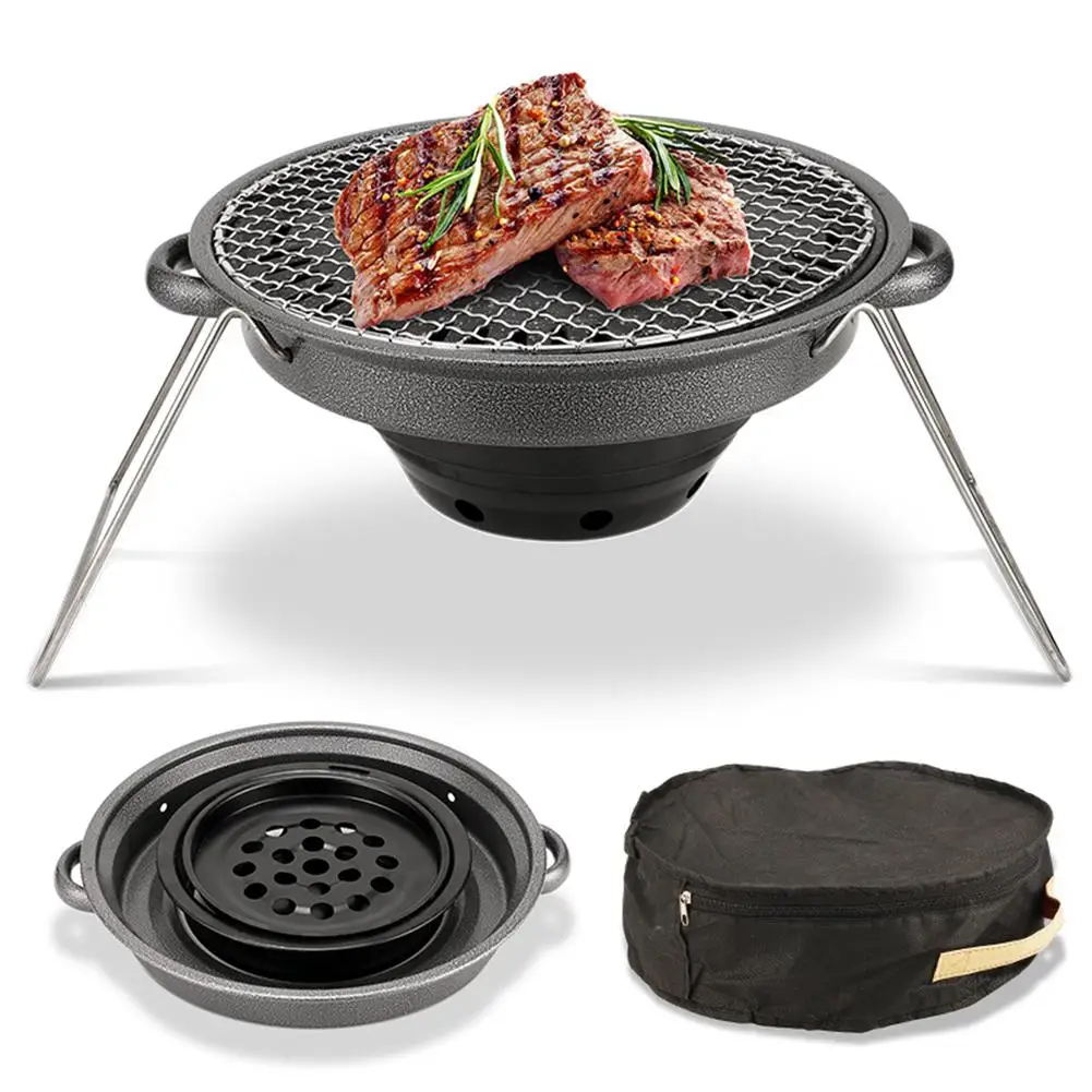 

Outdoor Flat Top Gas Grill Set Portable And Non-Stick Barbecue Stove Baking Tray For Outdoor Use BBQ NEW Accessory