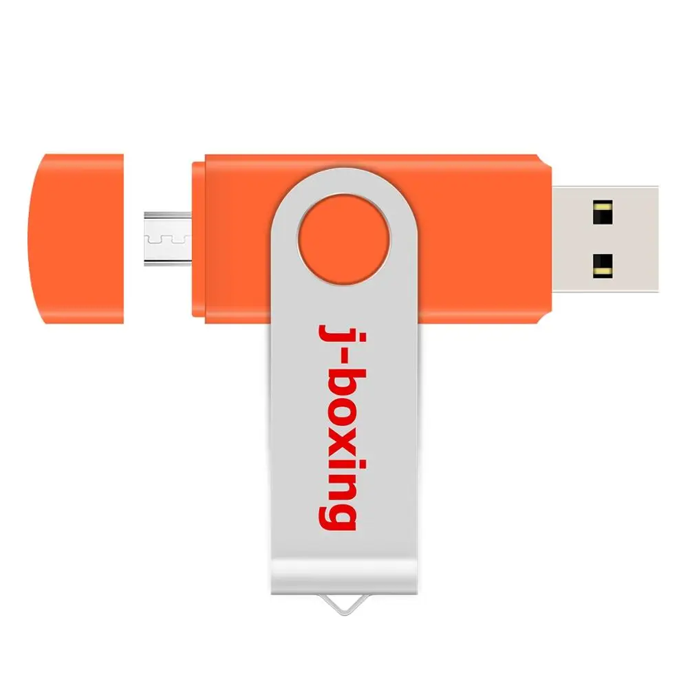 J боксинг 5 шт Двойной Порт OTG USB флэш накопитель 8 ГБ 16 32 64 Гб микро накопители