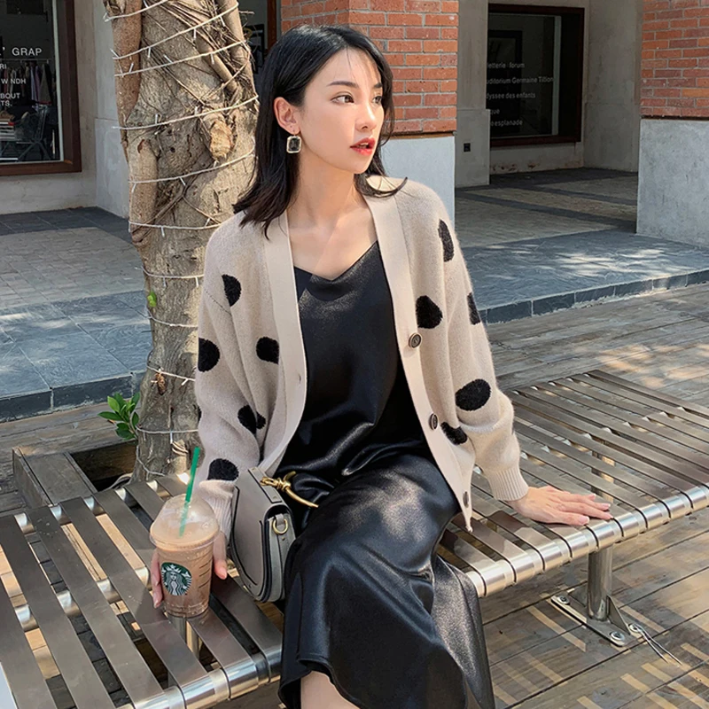 Mozuleva модные короткие кардиганы женские однобортная модель Женская обувь в