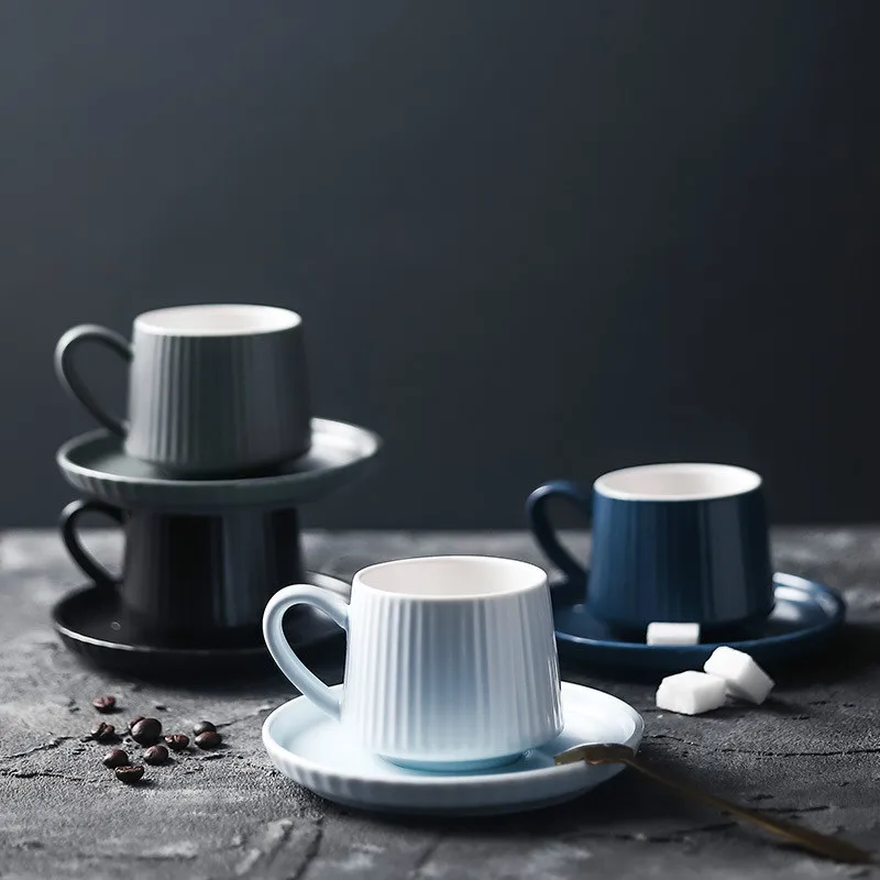 250 мл креативные простые кофейные чашки в скандинавском стиле и искусственные